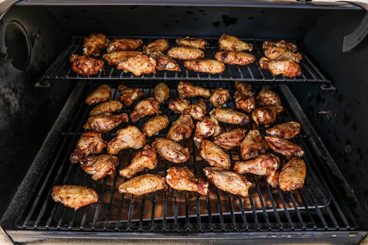 Traeger Chicken Wings on the Smoker