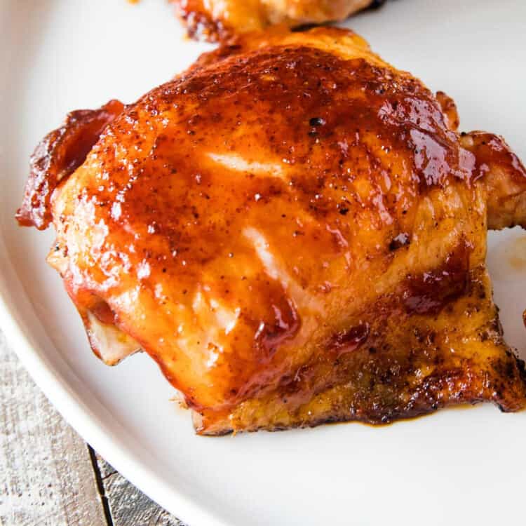 Smoked Chicken Thighs Square Image