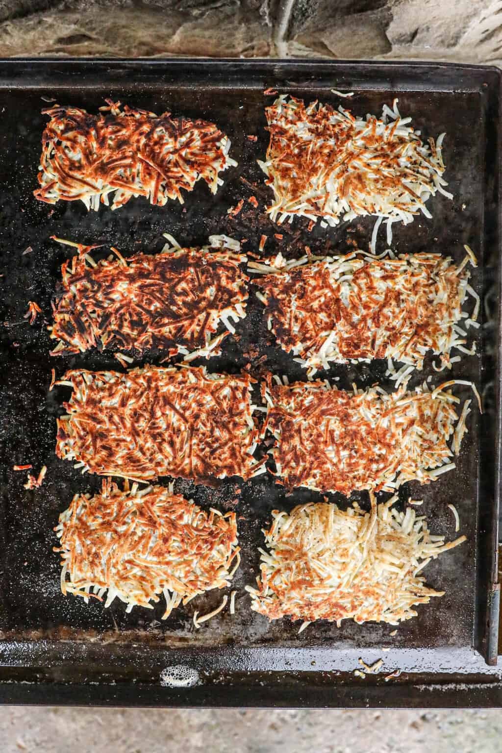 Hashbrowns on Blackstone Gimme Some Grilling
