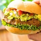 Taco Burger Square cropped image