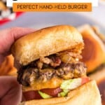 Blackstone Smash Burger Sliders GSG Pin Image