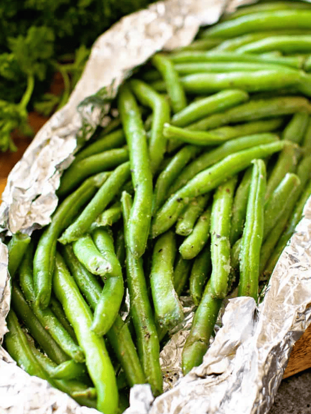 Grilled Green Beans Foil Packets Gimme Some Grilling