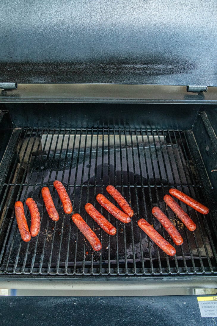 Smoked Hot Dogs Gimme Some Grilling