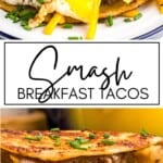 Smash Breakfast Tacos GSG Pinterest Image