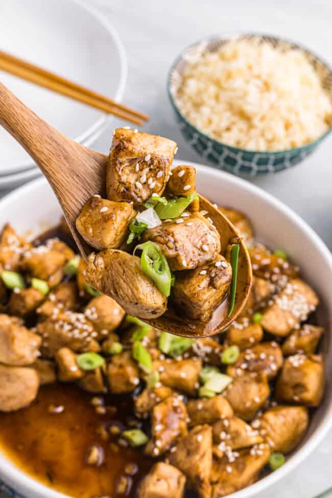 Blackstone Teriyaki Chicken - Gimme Some Grilling