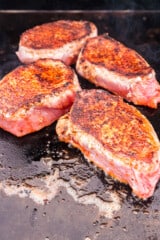How To Make Perfect Pork Chops On A Blackstone Griddle - Gimme Some