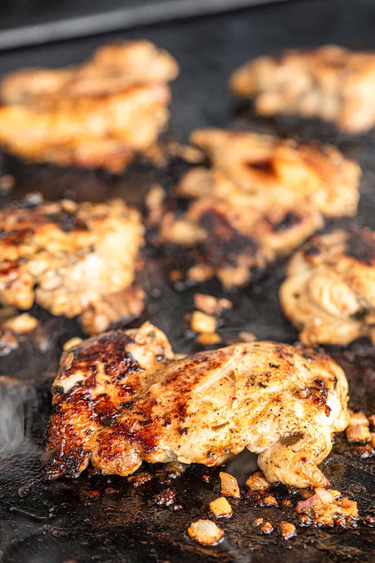 Grilled Pollo Asado on Blackstone griddle