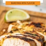Grilled Cilantro Lime Chicken GSG Pin