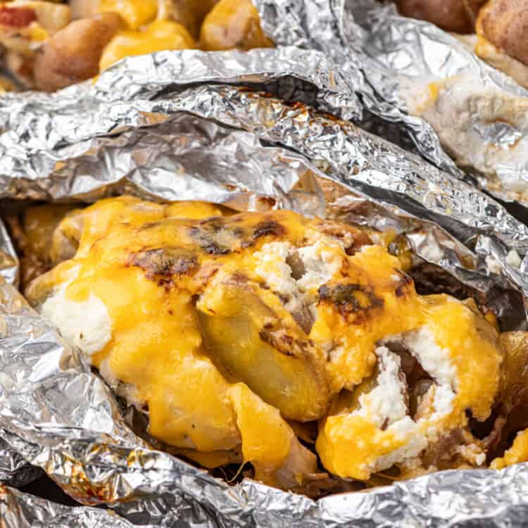 Crack Chicken Foil Packets