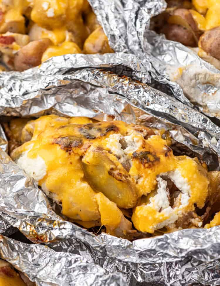 Crack Chicken Foil Packets