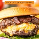 Jalapeno Popper Stuffed Burger GSG Pin