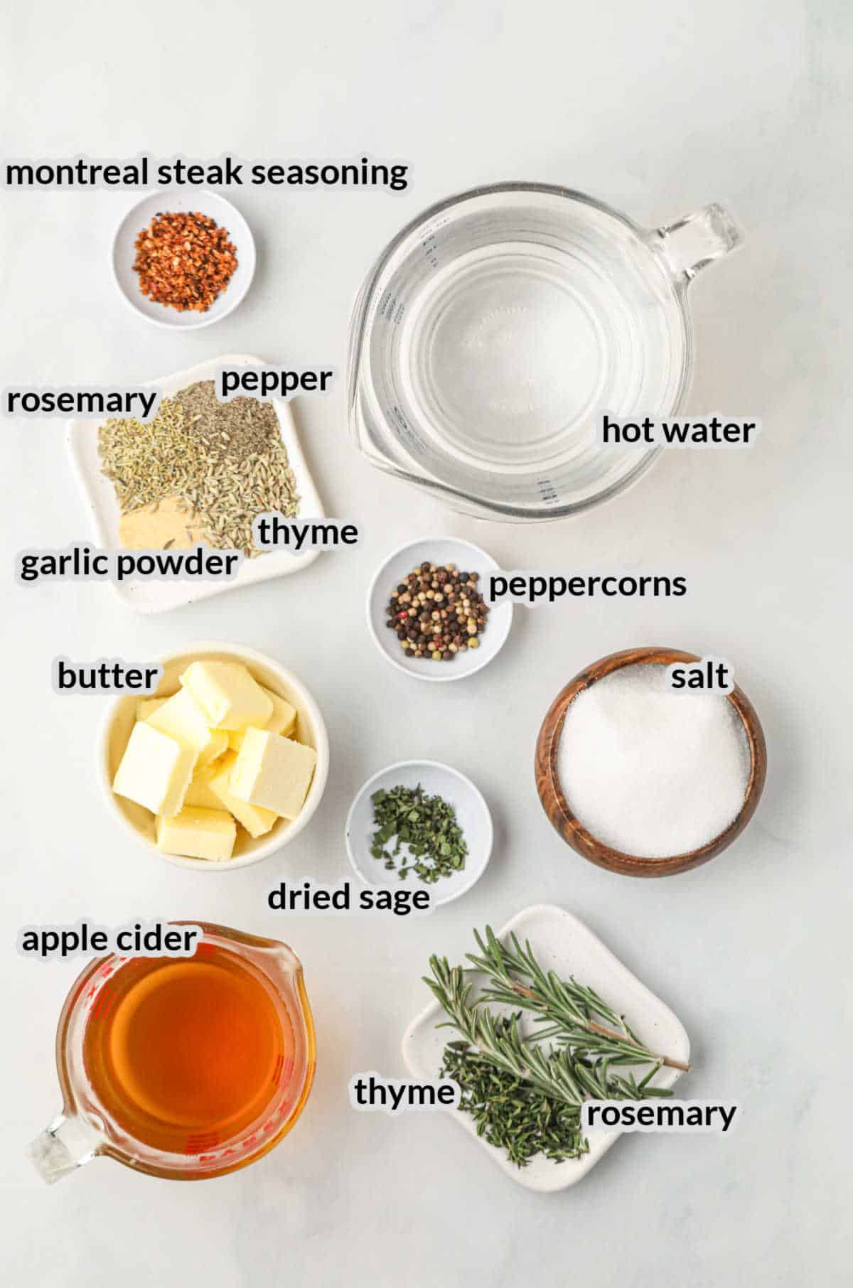 Smoked Turkey Ingredients