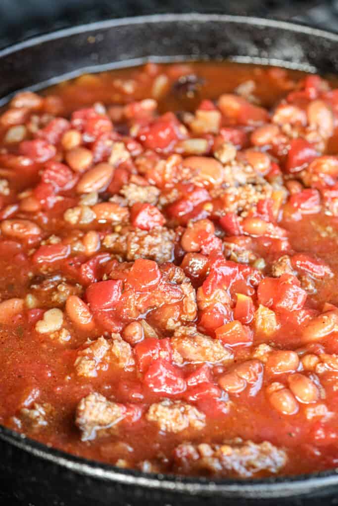 Close up image of pre-smoked chili.