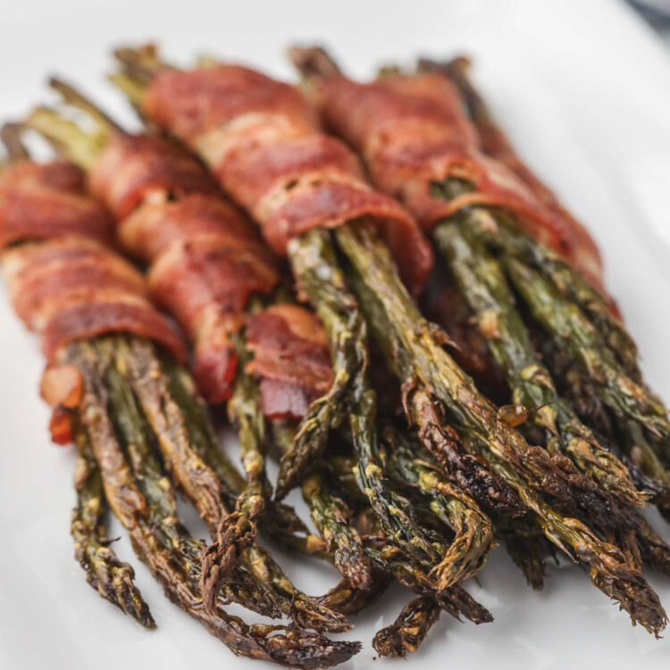 Bacon Wrapped Asparagus Square Image