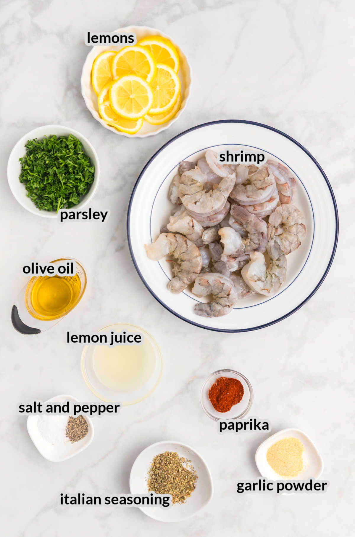 Grilled Shrimp Skewers Supply Image