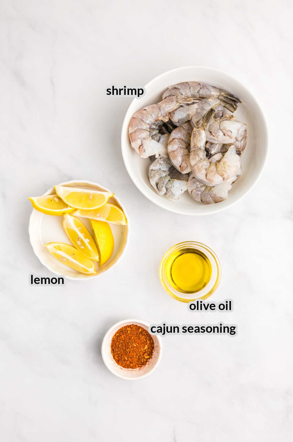 Grilled Cajun Shrimp Supply Image