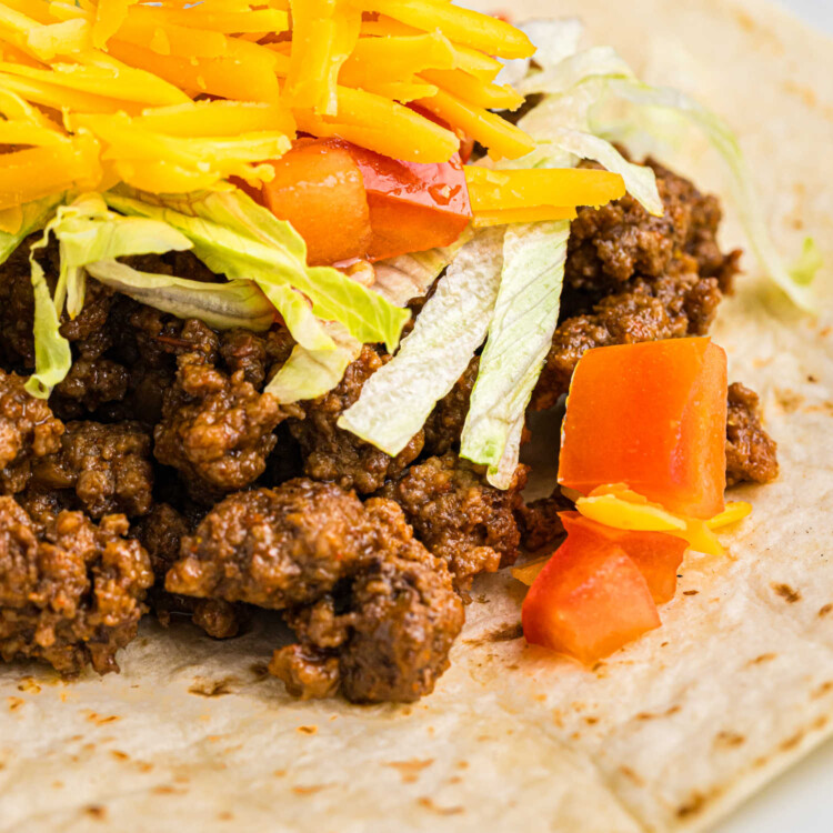 Ground Beef Tacos Square Image