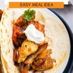 Blackstone Chicken Fajitas GSG Pinterest Image