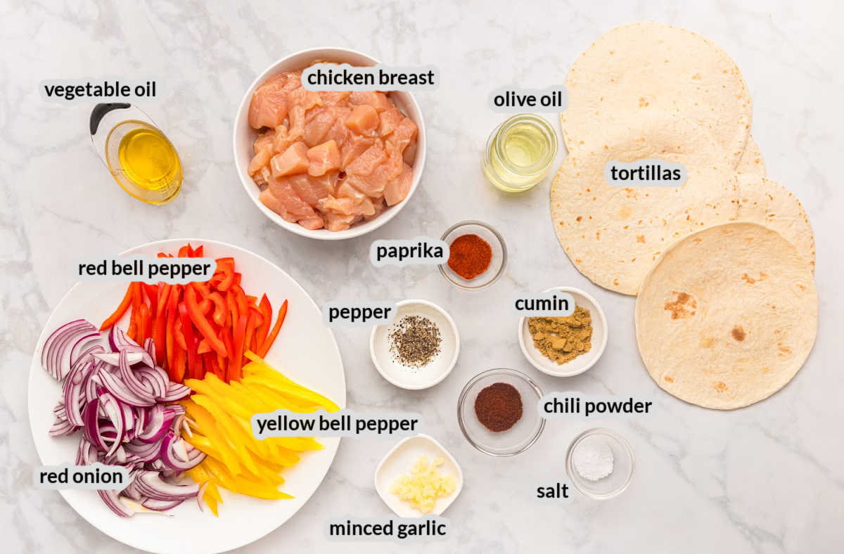 Blackstone Chicken Fajitas Supply Image