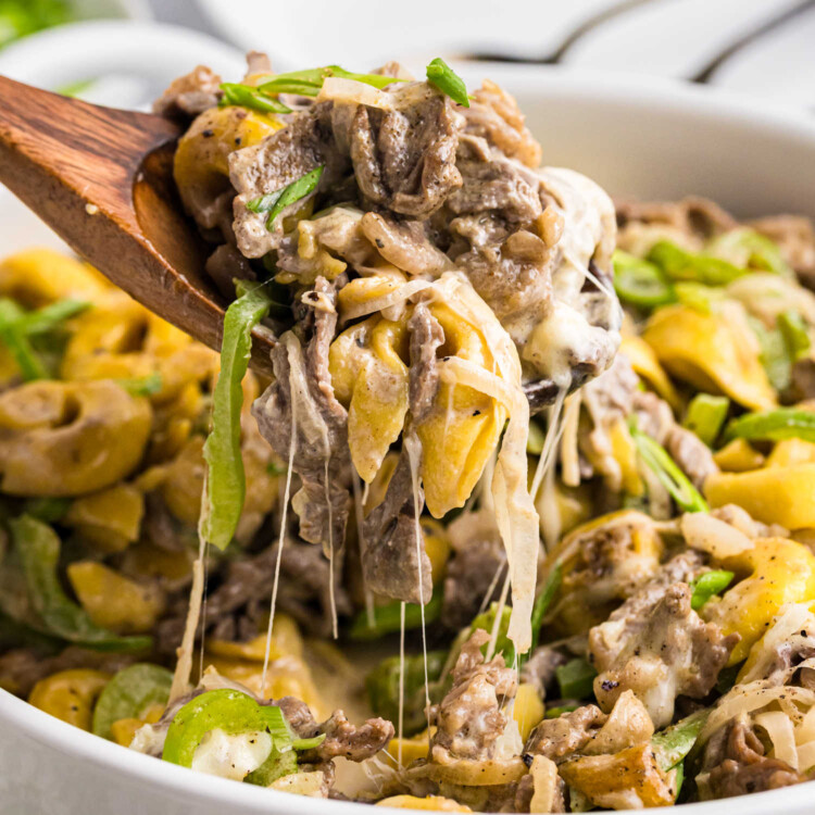 Blackstone Philly Cheesesteak Tortellini Square Image