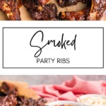 Smoked Party Ribs GSG Pinterest Image