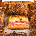Smoked Ham and Cheese Sliders GSG Pin Image