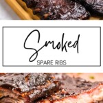 Smoked Spare Ribs GSG Pinterest Image