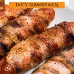 Bacon Wrapped Hotdog GSG Pinterst Image