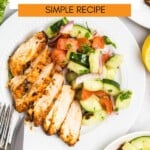 Grilled Mediterranean Chicken GSG Pin Image